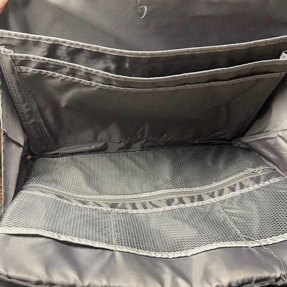 Dell 17" Black Laptop Computer Carrying Messenger Shoulder Bag Briefcase Office‌ - Picture 9 of 9